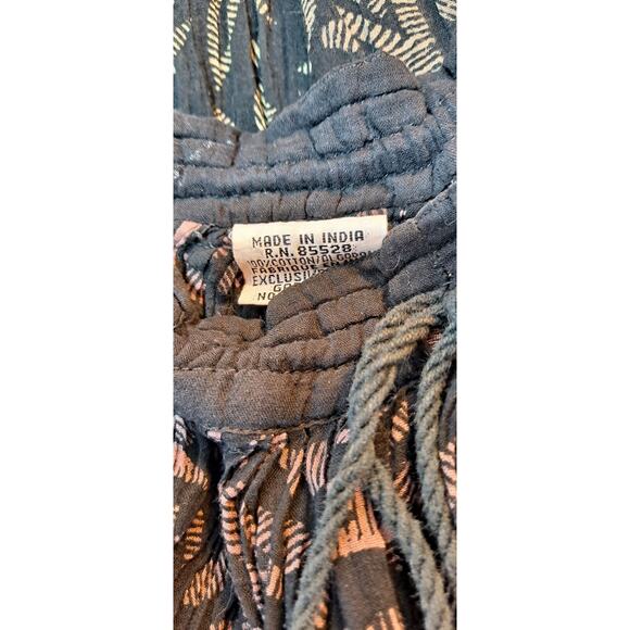 Soft, Brown/Black Maxi Skirt, Made in India M/L - Picture 6 of 6